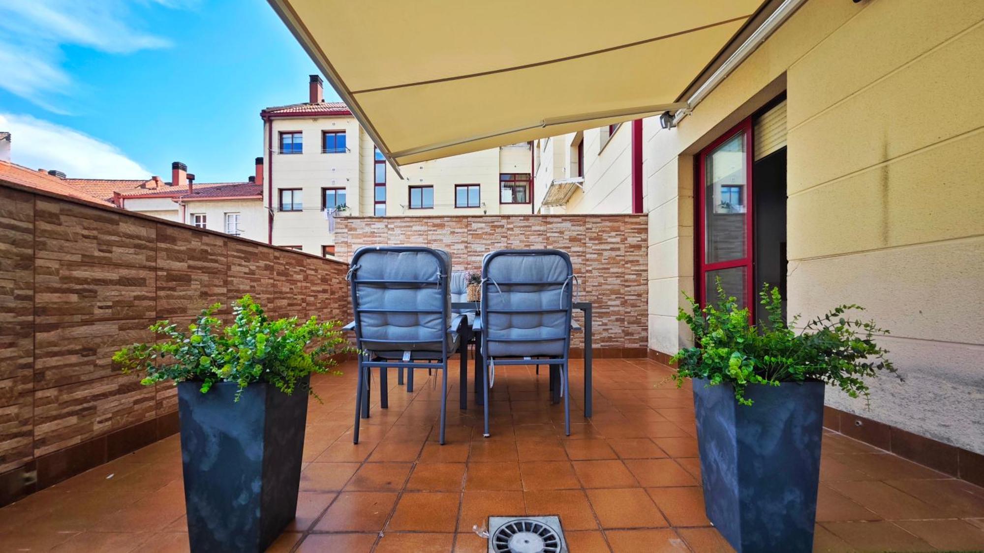 Piso Centrico Santiago De Compostela Con Amplia Terraza 아파트 외부 사진