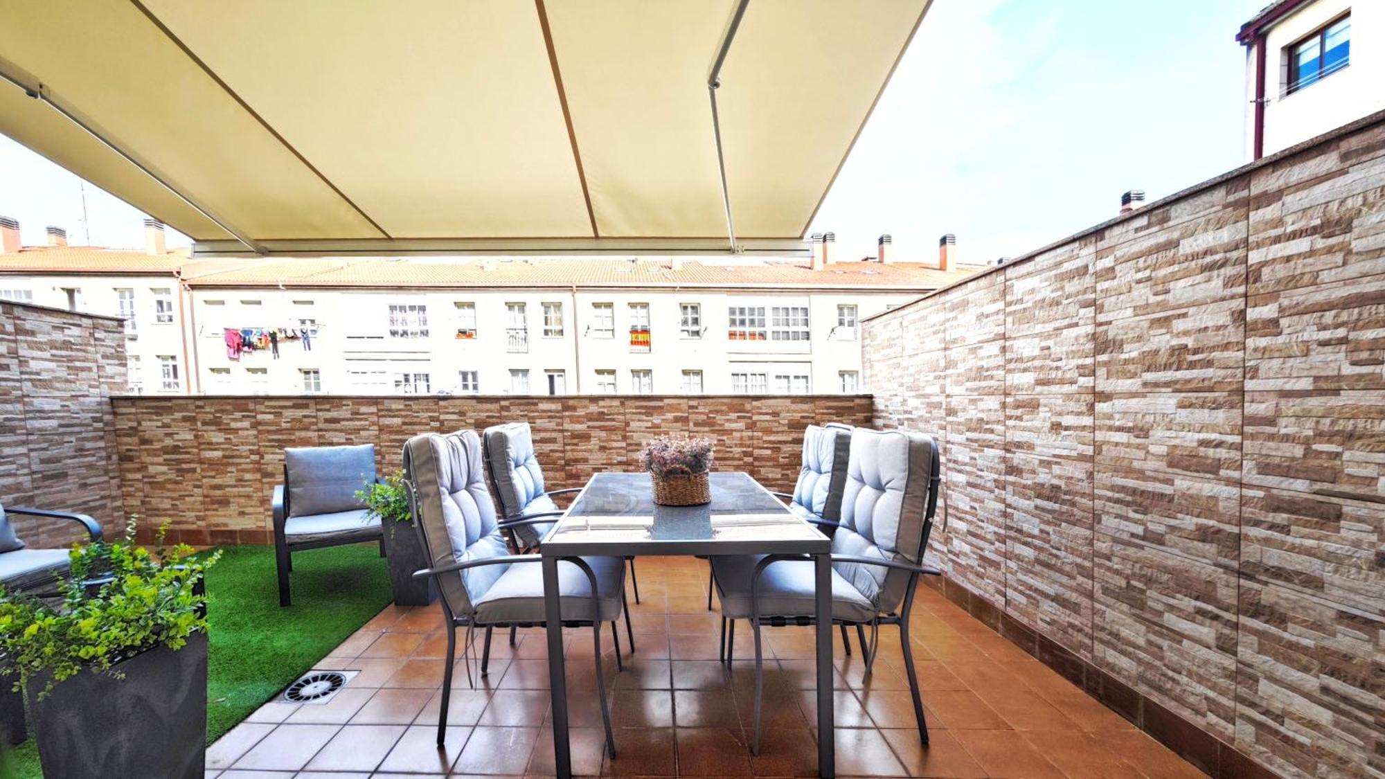 Piso Centrico Santiago De Compostela Con Amplia Terraza 아파트 외부 사진